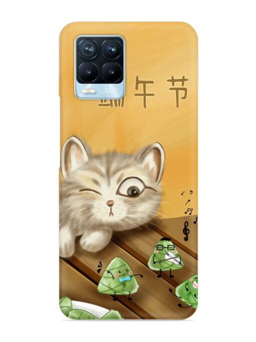 Cat Scorpion Dancing Snap Case for Realme 8 Pro Zapvi