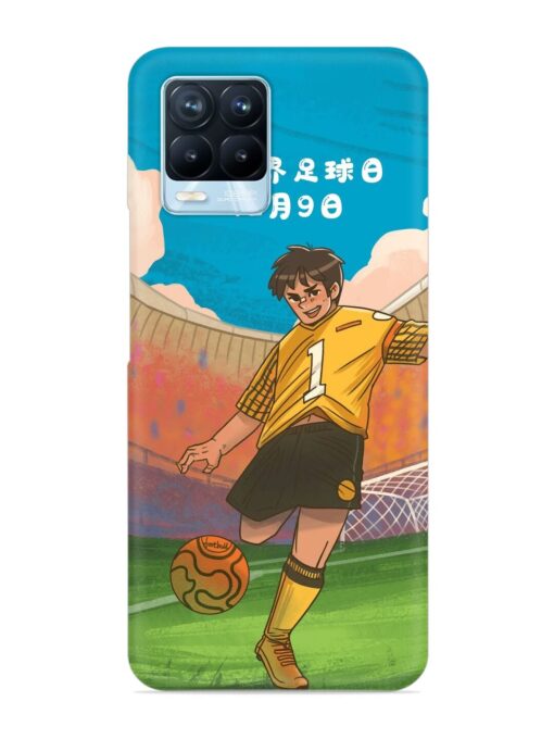 Soccer Kick Snap Case for Realme 8 Pro Zapvi