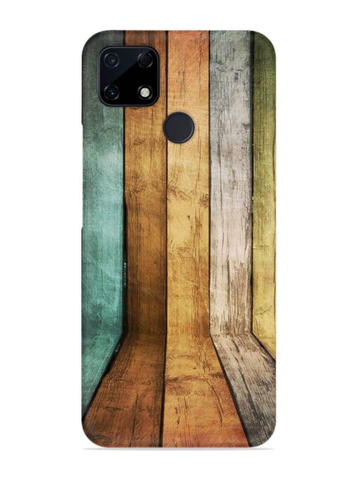 Wooden Realistic Art Snap Case for Realme C12 Zapvi