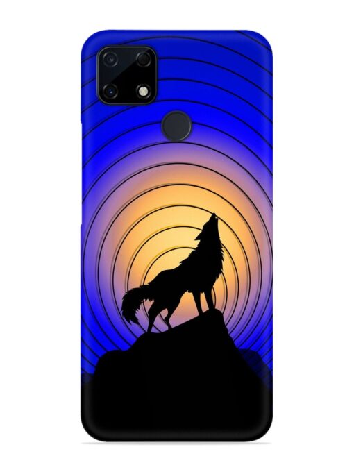 Fox Roaring Design Snap Case for Realme C12 Zapvi