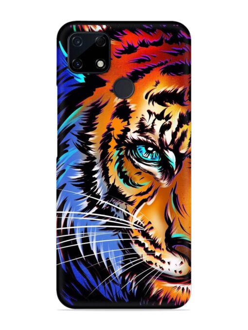 Colorful Lion Art Snap Case for Realme C12 Zapvi