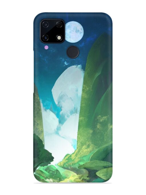 Abstract Art Of Nature Snap Case for Realme C12 Zapvi