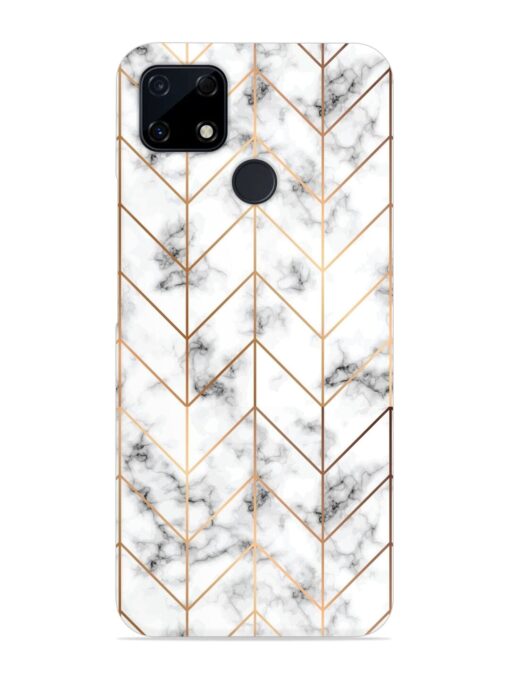 Vector Marble Texture Snap Case for Realme C12 Zapvi