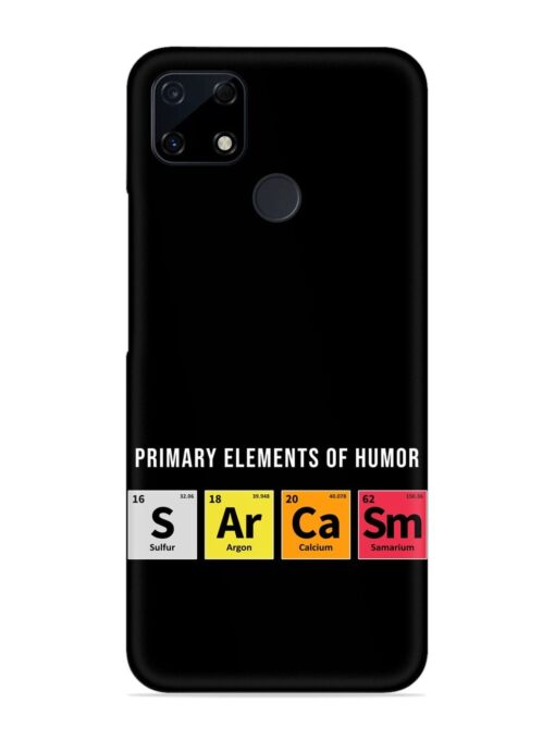 Primary Elements Humor Snap Case for Realme C12 Zapvi