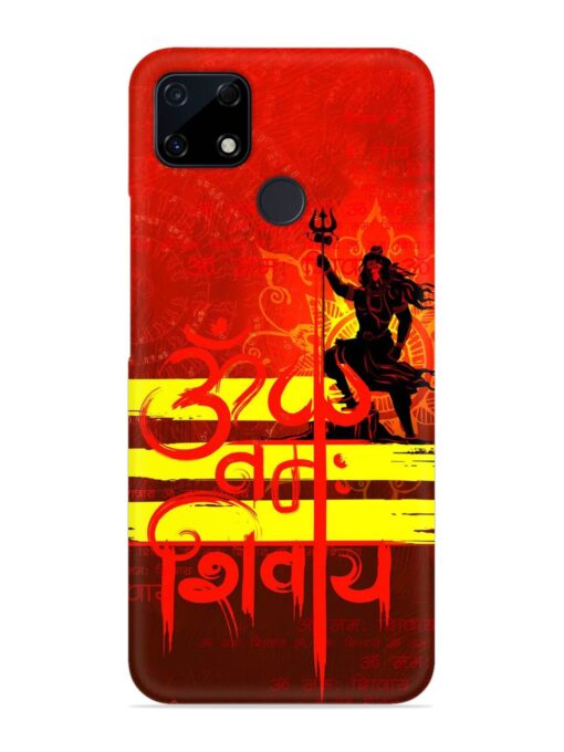 Illustration Lord Shiva Snap Case for Realme C12 Zapvi