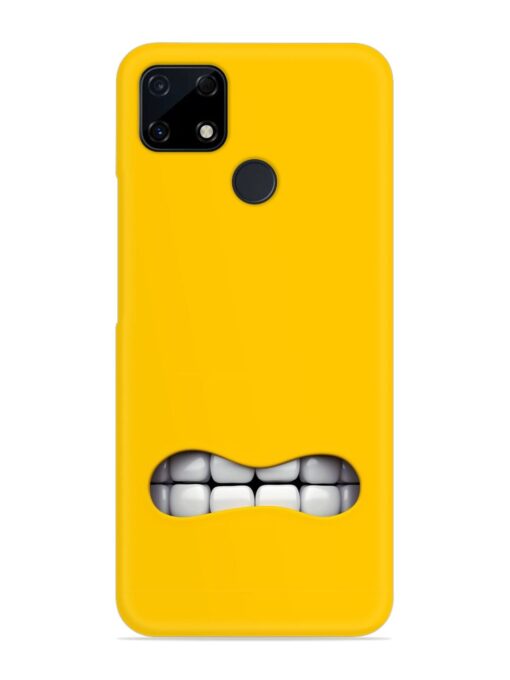 Mouth Character On Snap Case for Realme C12 Zapvi