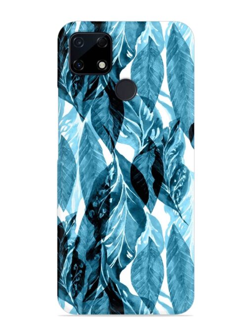 Leaves Pattern Jungle Snap Case for Realme C12 Zapvi