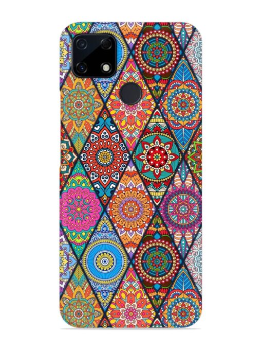 Seamless Tile Pattern Snap Case for Realme C12 Zapvi