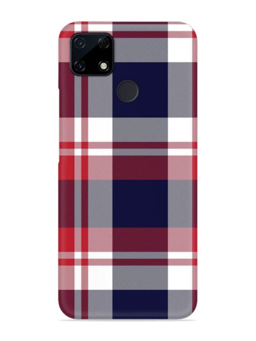 Classic Plaid Tartan Snap Case for Realme C12 Zapvi