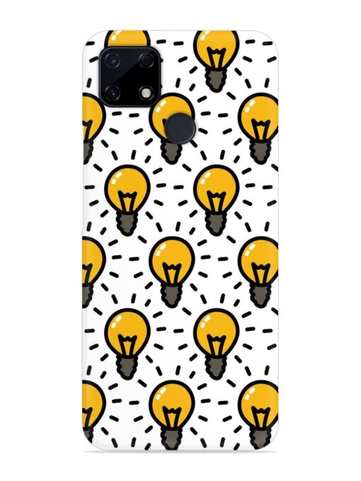 Light Bulb Seamless Snap Case for Realme C12 Zapvi