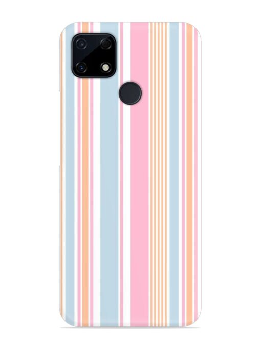 Stripe Seamless Pattern Snap Case for Realme C12 Zapvi