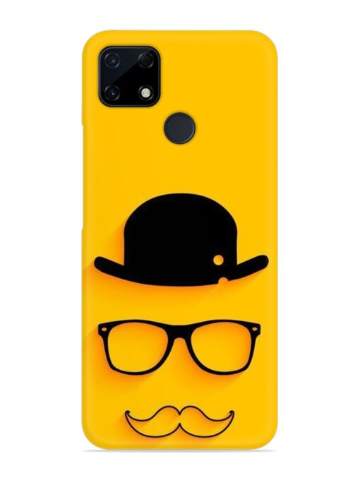 Classic Face Vector Snap Case for Realme C12 Zapvi