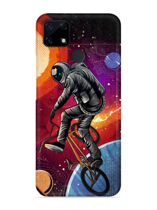 Super Eclipse Bmx Bike Snap Case for Realme C12 Zapvi