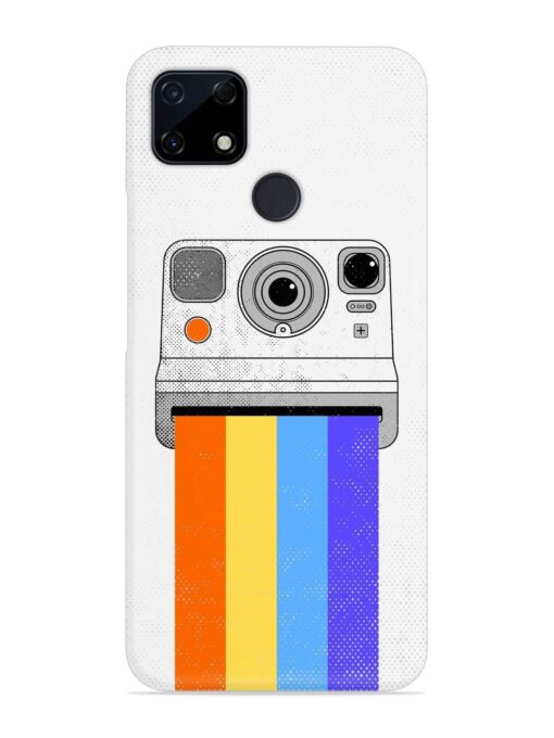 Retro Camera Art Snap Case for Realme C12 Zapvi