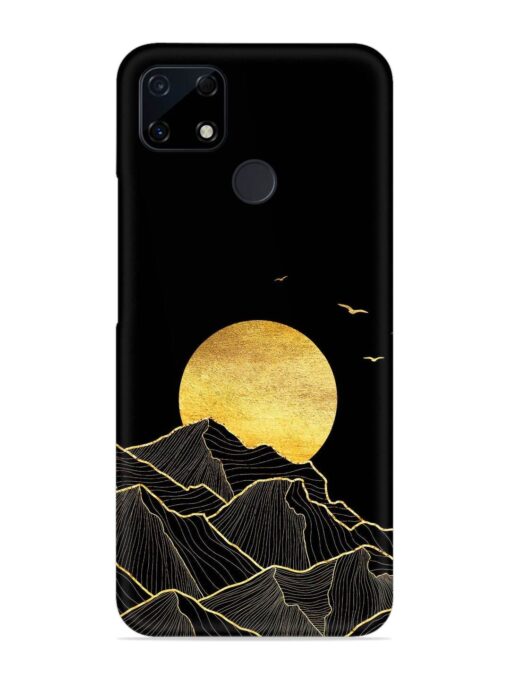 Golden Sunrise Snap Case for Realme C12 Zapvi