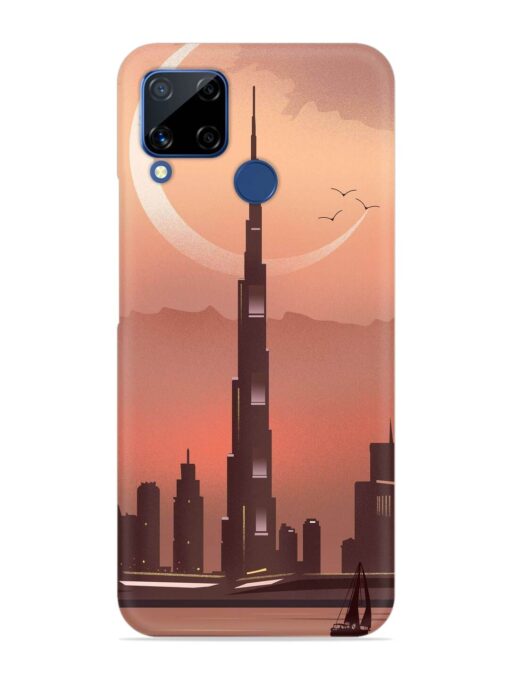 Landmark Burj Khalifa Snap Case for Realme C15 Zapvi