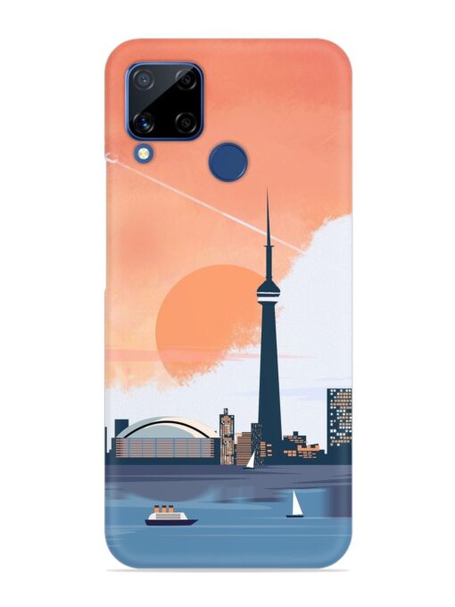 Toronto Canada Snap Case for Realme C15 Zapvi