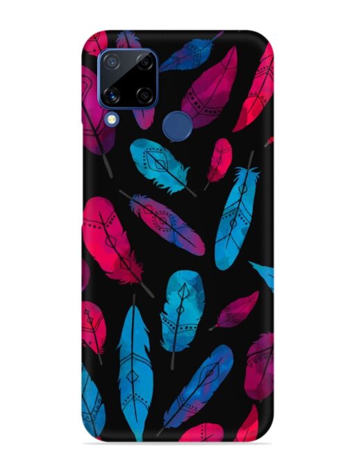 Feather Art Snap Case for Realme C15 Zapvi