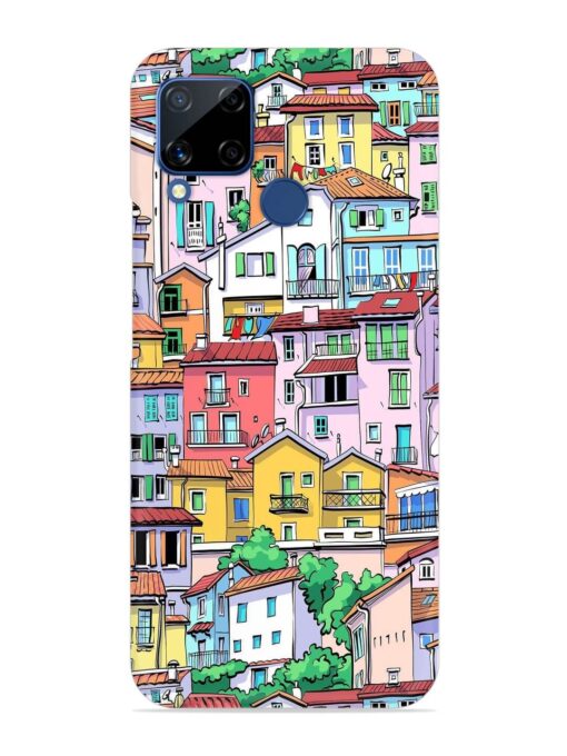 Europe Old Town Snap Case for Realme C15 Zapvi