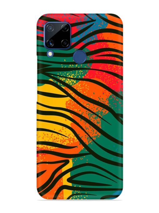 Bright Colorful Snap Case for Realme C15 Zapvi