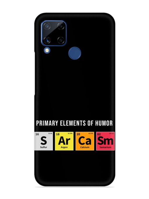 Primary Elements Humor Snap Case for Realme C15 Zapvi