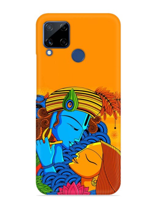 Illustration Hindu Goddess Snap Case for Realme C15 Zapvi