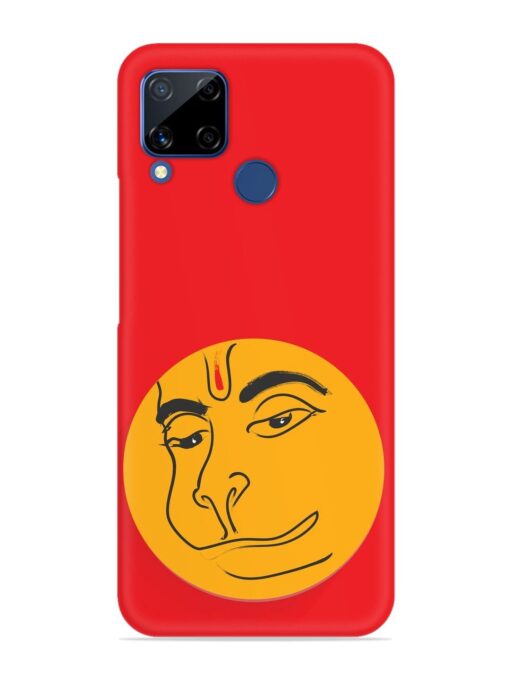 Lord Hanuman Vector Snap Case for Realme C15 Zapvi