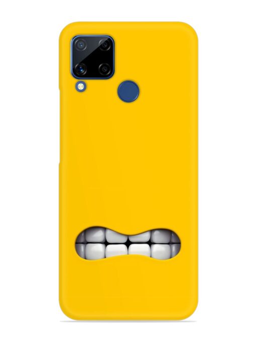 Mouth Character On Snap Case for Realme C15 Zapvi