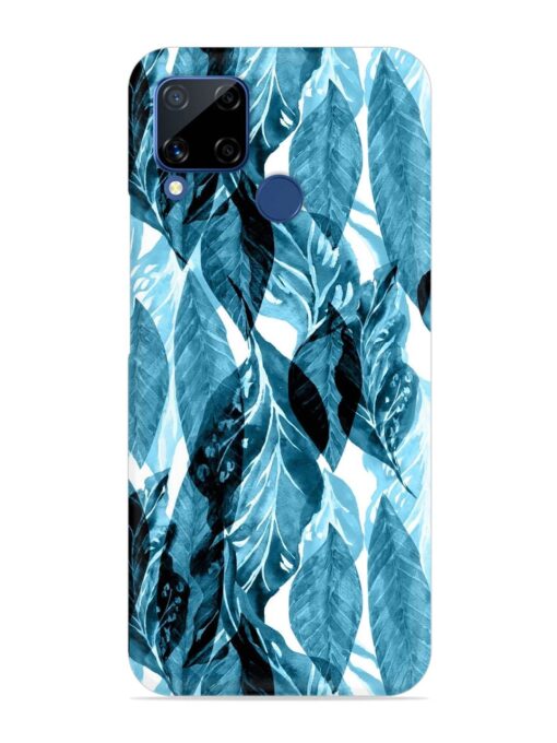 Leaves Pattern Jungle Snap Case for Realme C15 Zapvi