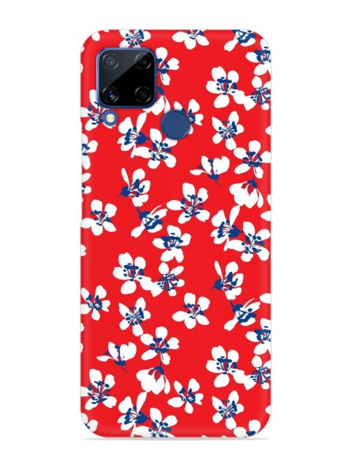 Hand Drawn Abstract Snap Case for Realme C15 Zapvi