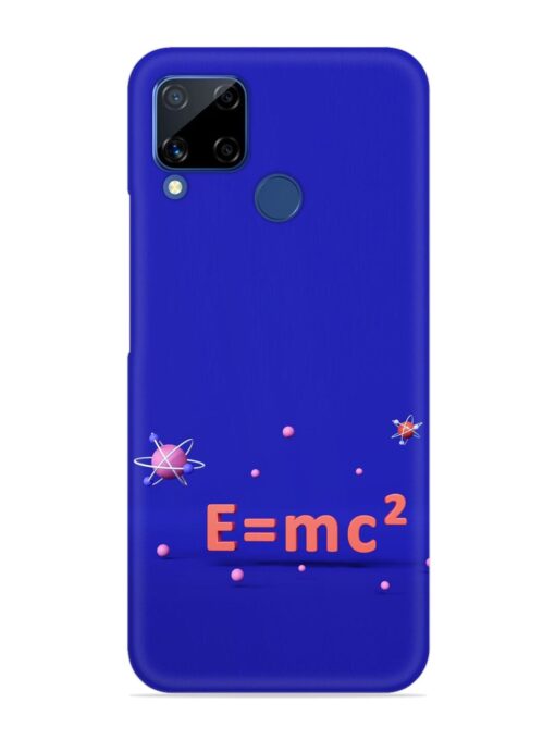 Formula Relativity Equation Snap Case for Realme C15 Zapvi