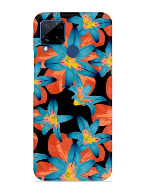 Philippine Flowers Seamless Snap Case for Realme C15 Zapvi