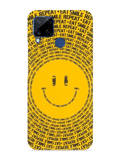 Smiley Snap Case for Realme C15 Zapvi