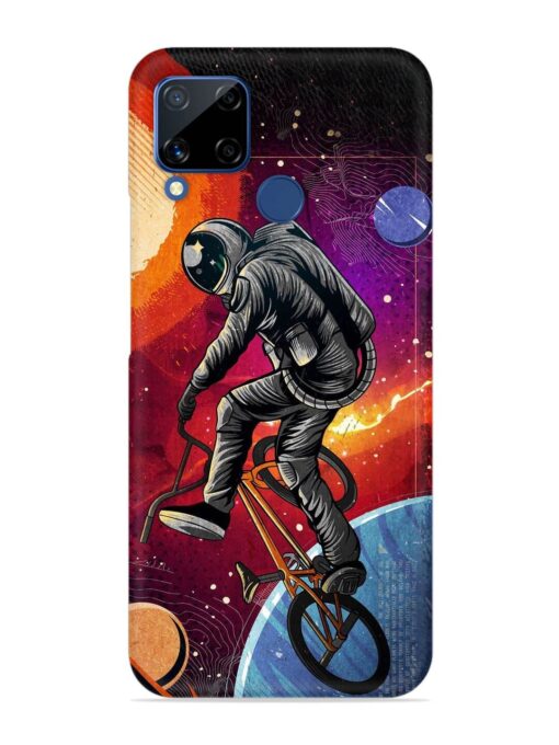 Super Eclipse Bmx Bike Snap Case for Realme C15 Zapvi