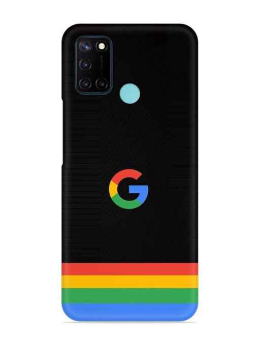 Google Logo Art Snap Case for Realme C17 Zapvi