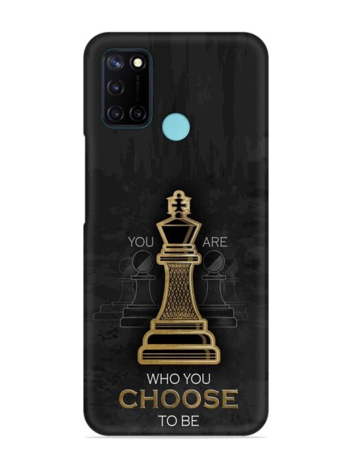 You Are Who Choose To Be Snap Case for Realme C17 Zapvi