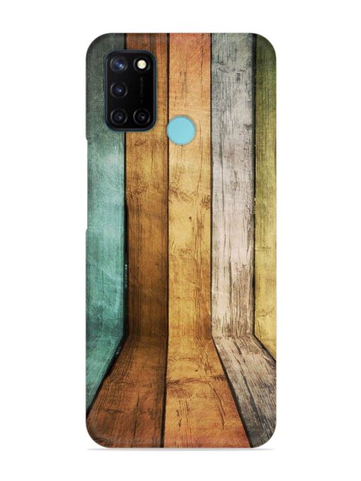 Wooden Realistic Art Snap Case for Realme C17 Zapvi