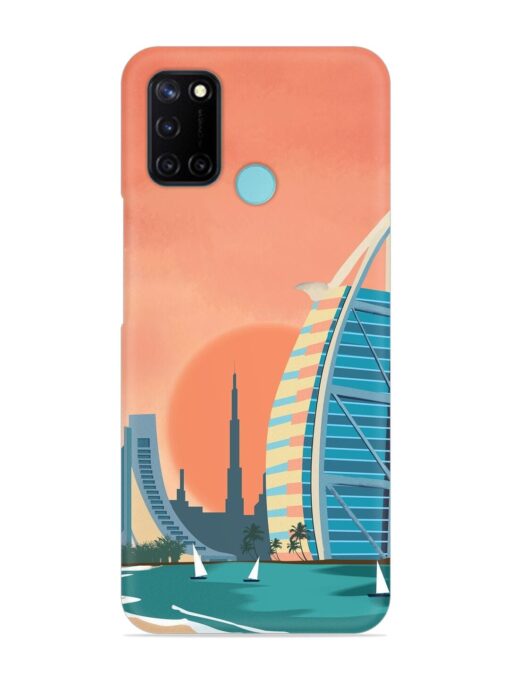 Dubai Architectural Scenery Snap Case for Realme C17 Zapvi