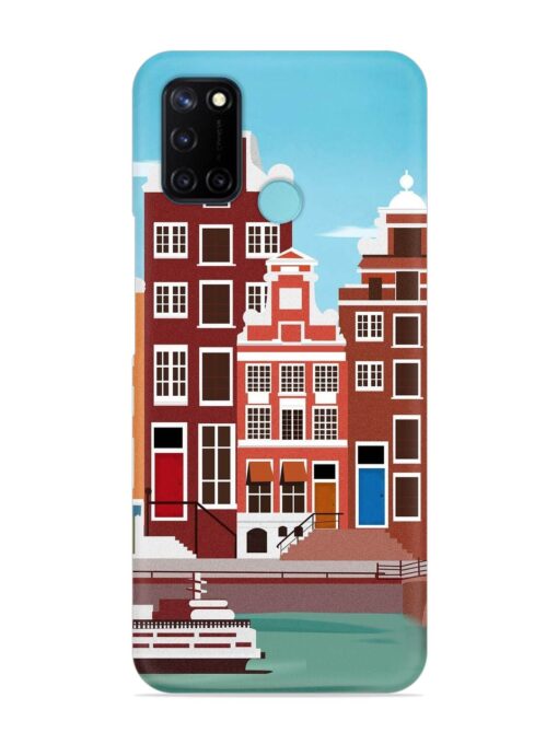 Scenery Architecture Amsterdam Landscape Snap Case for Realme C17 Zapvi