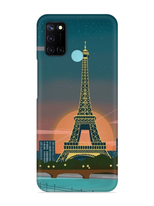 Scenery Architecture France Paris Snap Case for Realme C17 Zapvi