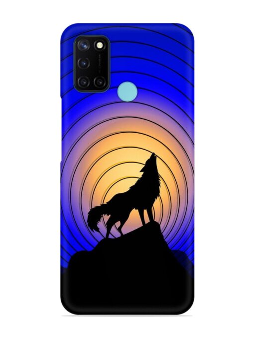 Fox Roaring Design Snap Case for Realme C17 Zapvi