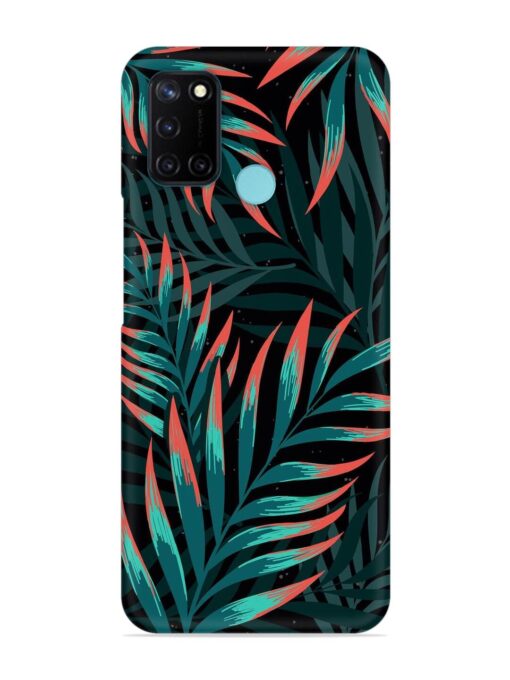 Green Leaf Art Snap Case for Realme C17 Zapvi