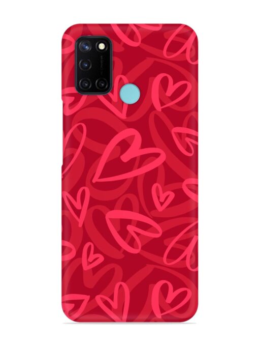 Seamless Romantic Pattern Snap Case for Realme C17 Zapvi