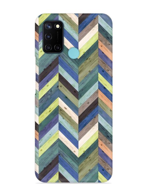 Chevron Random Color Snap Case for Realme C17 Zapvi