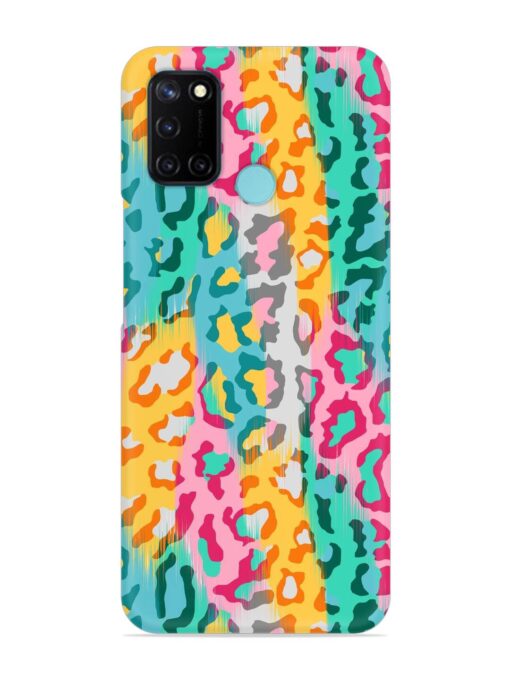 Seamless Vector Colorful Snap Case for Realme C17 Zapvi