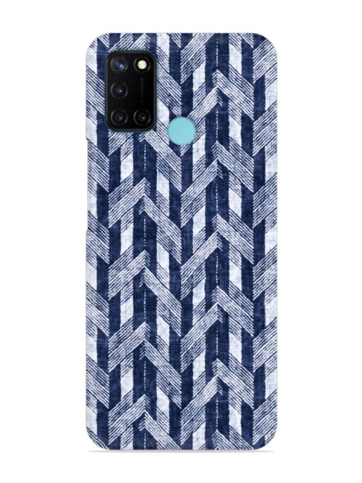 Abstract Herringbone Motif Snap Case for Realme C17 Zapvi