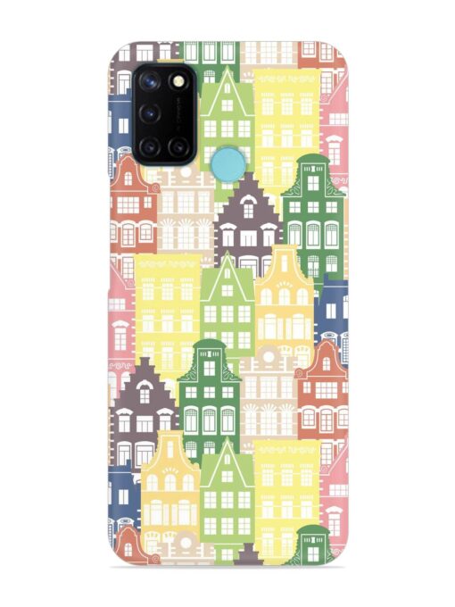 Seamless Shapes Pattern Snap Case for Realme C17 Zapvi