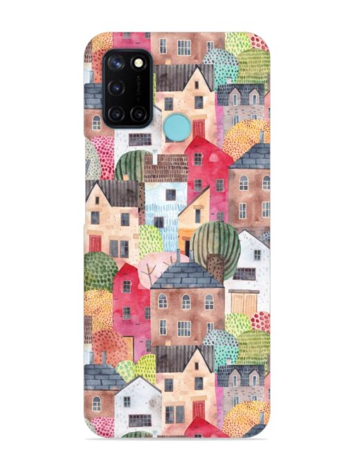 Abstract Seamless Pattern Snap Case for Realme C17 Zapvi