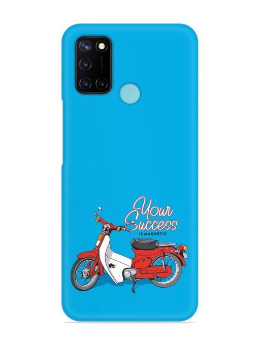 Motorcycles Image Vector Snap Case for Realme C17 Zapvi