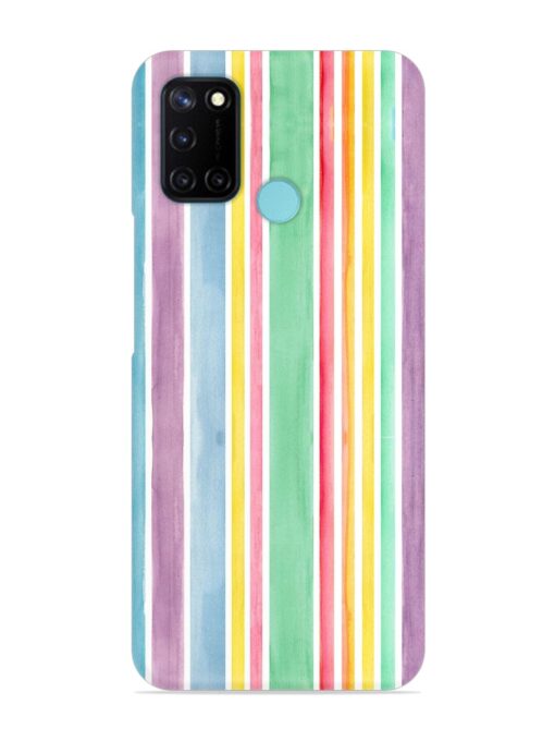 Hand Drawn Watercolor Snap Case for Realme C17 Zapvi